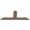 Ekena Millwork Portland Smooth Timber Gable Bracket, Douglas Fir, 48"W x 20"H x 1 1/2"D x 5 1/2"F, 10/12 Pitch GBW048X20X0206POR00SDF - alternate 3